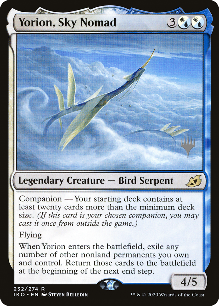 Yorion, Sky Nomad (PPIKO-232) [Ikoria: Lair of Behemoths Promos] Foil MTG Single Wizards of the Coast