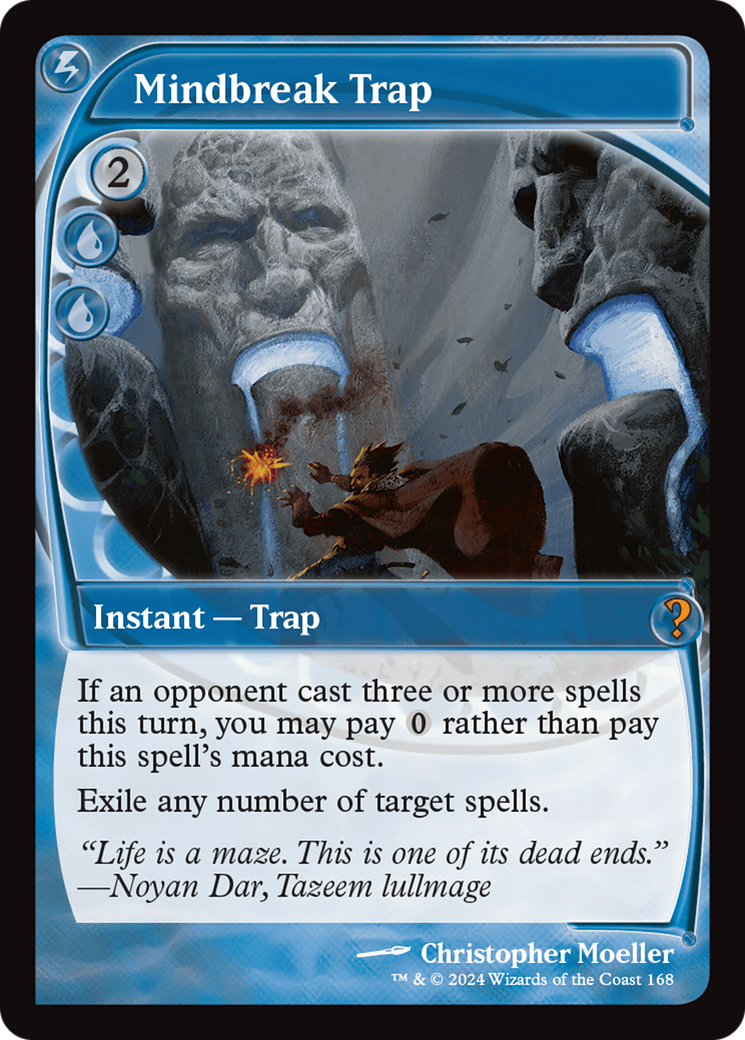 Mindbreak Trap (Future Sight) (MB2-168) [Mystery Booster] Mystery Booster 2 Foil MTG Single Wizards of the Coast