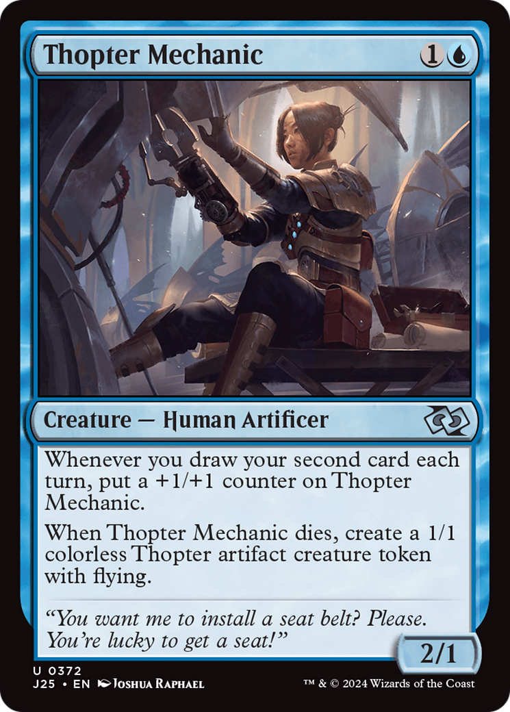 Thopter Mechanic (J25-372) [Foundations Jumpstart] MTG Single Wizards of the Coast
