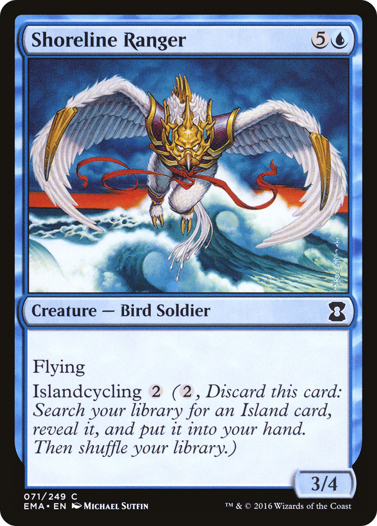 Shoreline Ranger (EMA-071) [Eternal Masters] MTG Single Wizards of the Coast