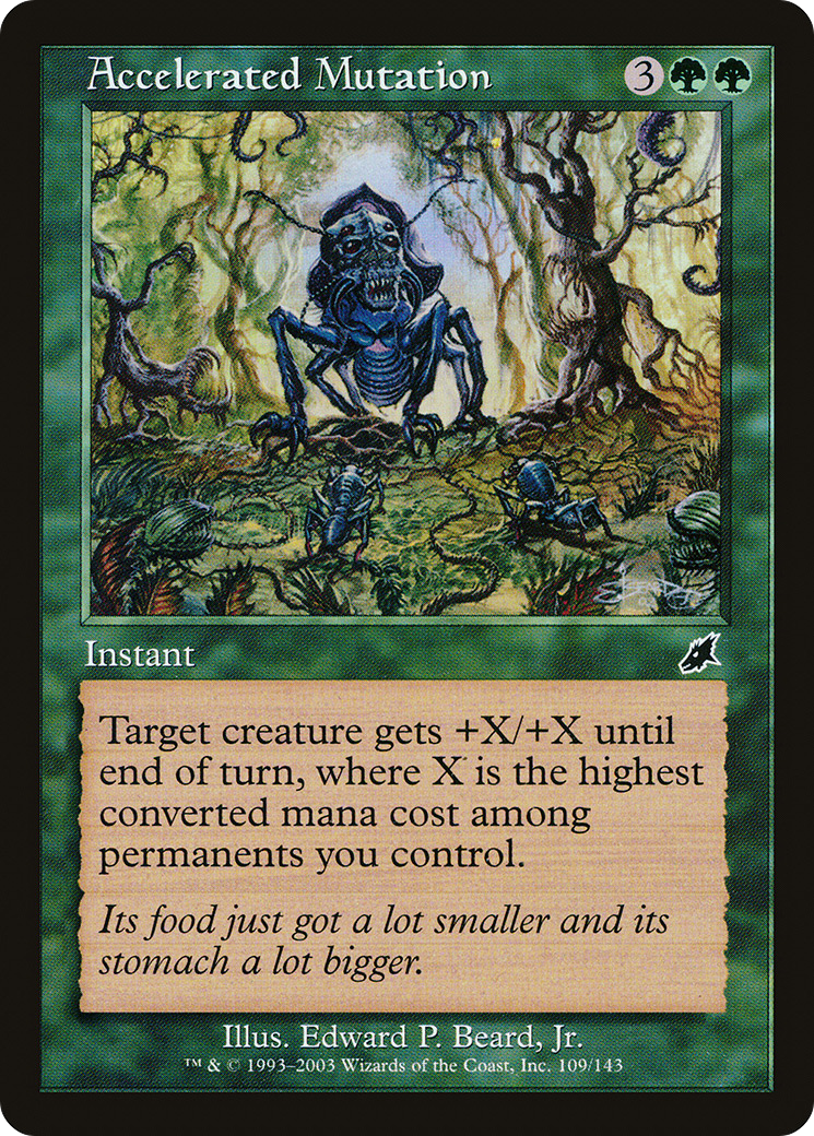 Accelerated Mutation (SCG-109) [Scourge] MTG Single Wizards of the Coast