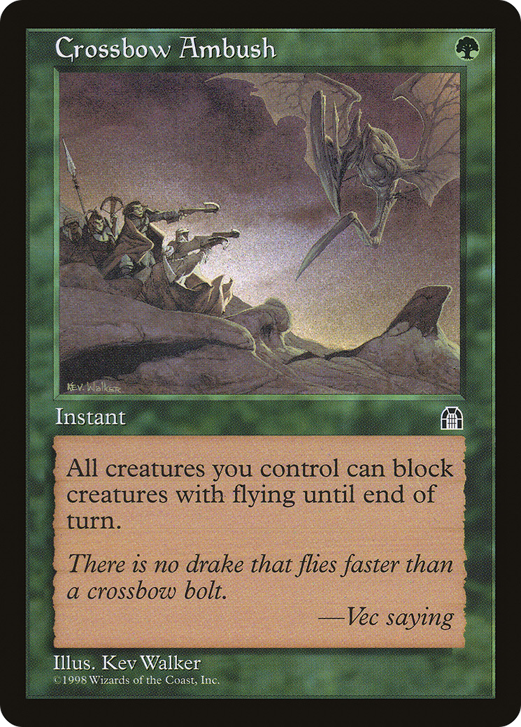 Crossbow Ambush (STH-105) [Stronghold] MTG Single Wizards of the Coast
