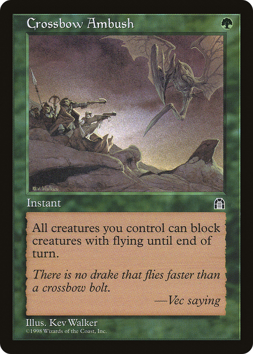 Crossbow Ambush (STH-105) [Stronghold] MTG Single Wizards of the Coast