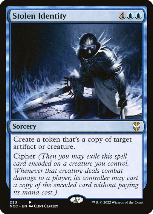 Stolen Identity (NCC-233) [New Capenna Commander] MTG Single Wizards of the Coast