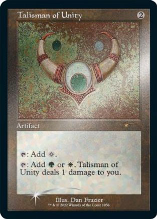 Talisman of Unity (Foil Etched) (SLD-1056) [Secret Lair] Drop Series Foil MTG Single Wizards of the Coast