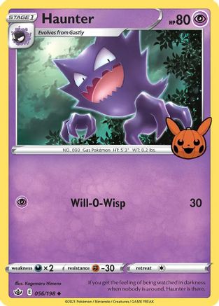 Haunter (56) [Misc: Trick or Trade BOOster Bundle] Pokemon Single Pokémon
