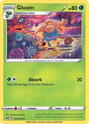Gloom (2/196) [SWSH: Lost Origin] Pokemon Single Pokémon