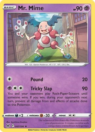 Mr. Mime (67/196)  [SWSH11 Lost Origin]