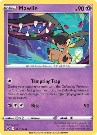 Mawile (71/196) [SWSH: Lost Origin] Pokemon Single Pokémon