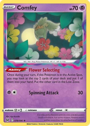 Comfey (79/196) [SWSH: Lost Origin] Pokemon Single Pokémon
