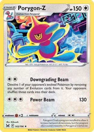 Porygon-Z (142/196) [SWSH: Lost Origin] Pokemon Single Pokémon