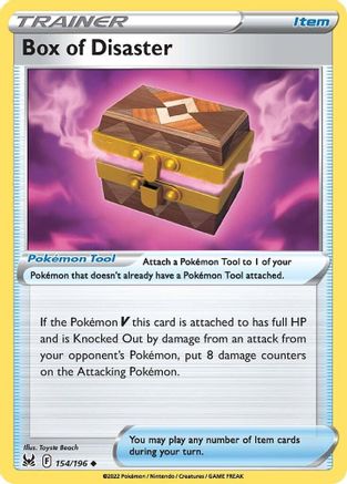 Box of Disaster (154/196) [SWSH: Lost Origin] Pokemon Single Pokémon