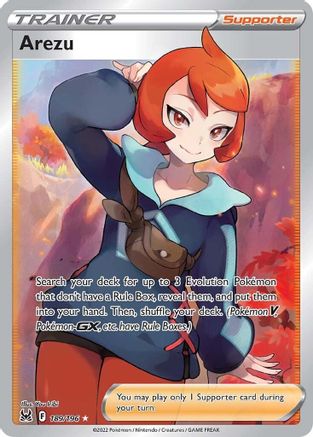 Arezu (Full Art) (189/196) Holofoil [SWSH: Lost Origin] Pokemon Single Pokémon