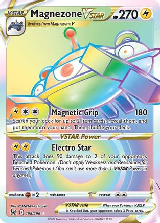 Magnezone VSTAR (Secret) (198/196) Holofoil [SWSH: Lost Origin] Pokemon Single Pokémon