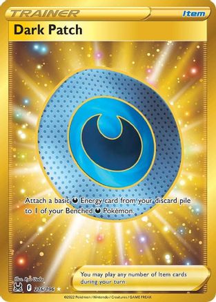 Dark Patch (Secret) (216/196) Holofoil [SWSH: Lost Origin] Pokemon Single Pokémon