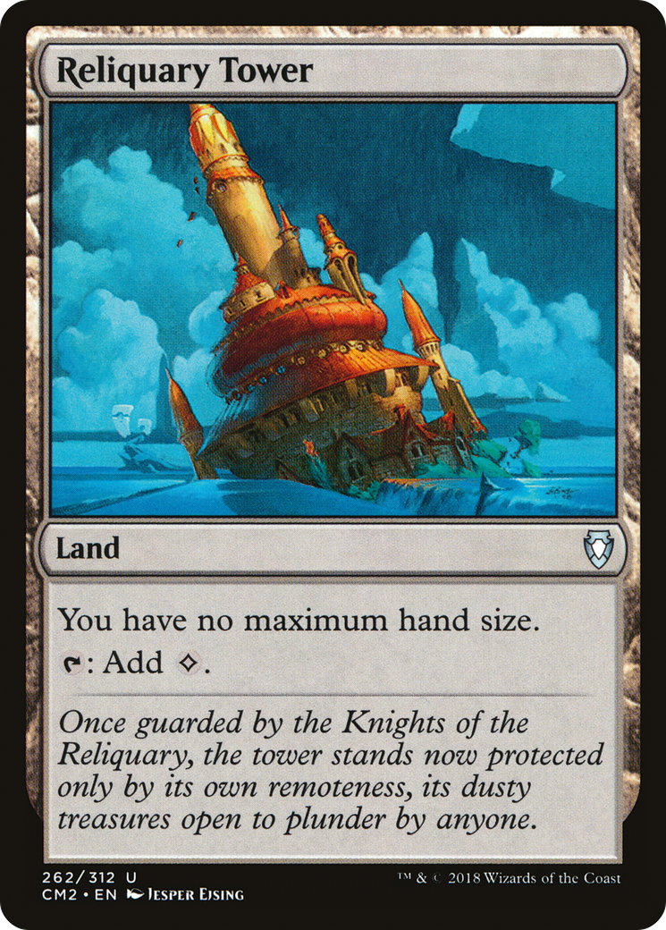Reliquary Tower (CM2-262) [Commander Anthology Volume II] MTG Single Wizards of the Coast