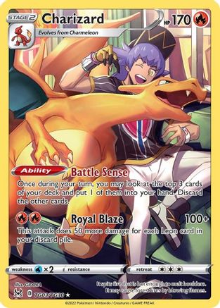 Charizard (TG03/30) Holofoil [SWSH: Lost Origin Trainer Gallery] Pokemon Single Pokémon