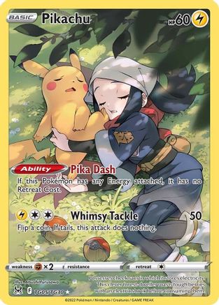 Pikachu (TG05/30) Holofoil [SWSH: Lost Origin Trainer Gallery] Pokemon Single Pokémon
