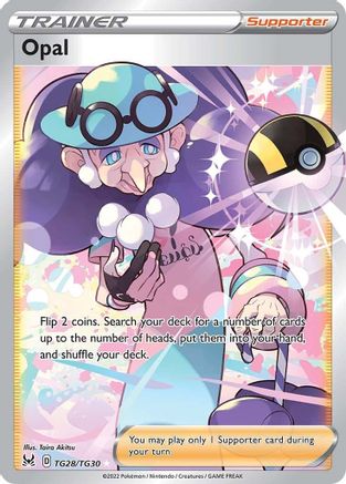 Opal (TG28/30) Holofoil [SWSH: Lost Origin Trainer Gallery] Pokemon Single Pokémon