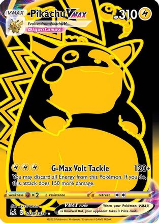 Pikachu VMAX (Secret) TG29/30 Holofoil [SWSH: Lost Origin Trainer Gallery] Pokemon Single Pokémon