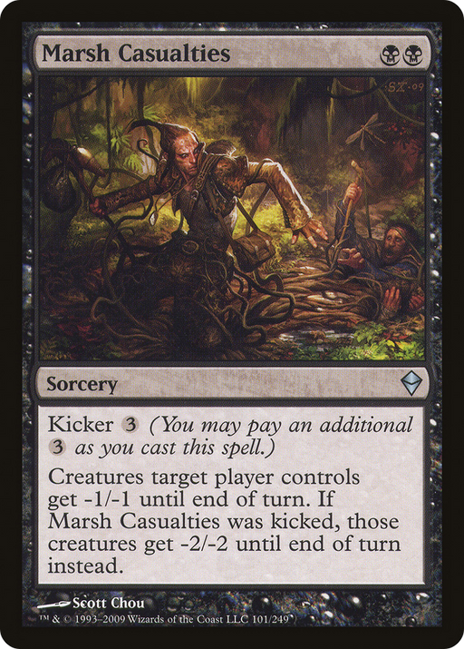 Marsh Casualties (ZEN-101) [Zendikar] MTG Single Wizards of the Coast