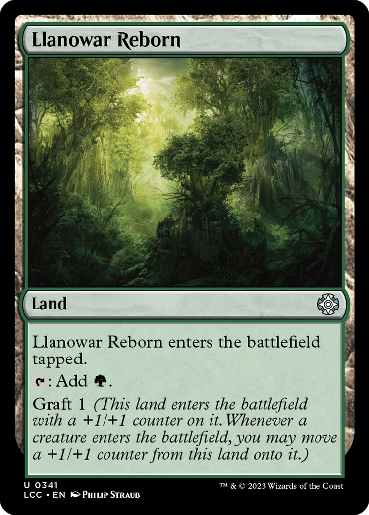 Llanowar Reborn (LCC-341) [The Lost Caverns of Ixalan Commander] MTG Single Magic: The Gathering