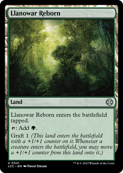 Llanowar Reborn (LCC-341) [The Lost Caverns of Ixalan Commander] MTG Single Wizards of the Coast