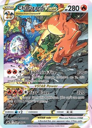 Charizard VSTAR - SWSH262 (SWSH262/307) - [Promos: SWSH Promo Cards] Holofoil Pokemon Single Pokémon