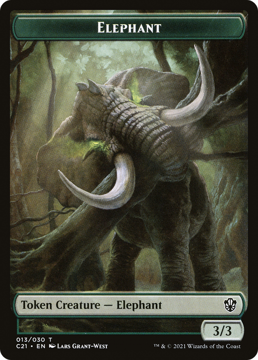 Elephant (TC21-013) [Tokens] Commander 2021 Tokens MTG Single Wizards of the Coast