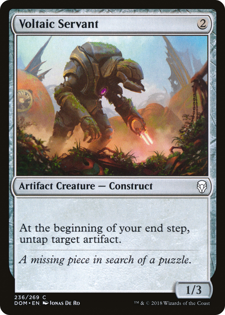 Voltaic Servant (DOM-236) [Dominaria] MTG Single Wizards of the Coast