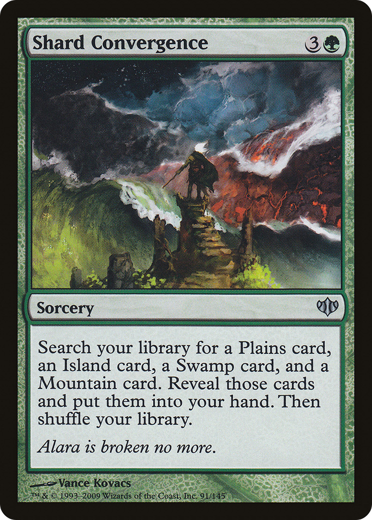 Shard Convergence (CON-091) [Conflux] Foil MTG Single Wizards of the Coast