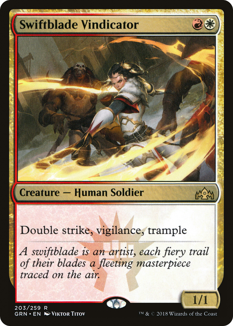 Swiftblade Vindicator (GRN-203) [Guilds of Ravnica] MTG Single Wizards of the Coast