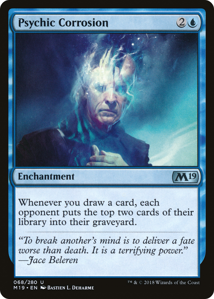 Psychic Corrosion (M19-068) [Core Set 2019] MTG Single Wizards of the Coast