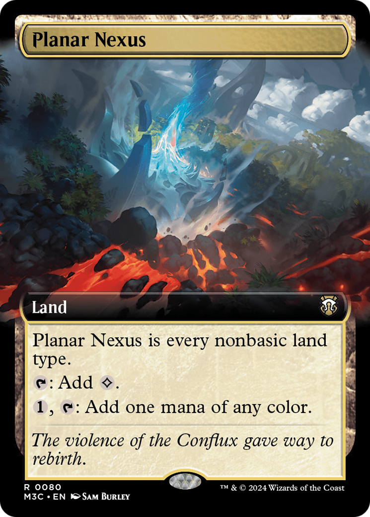 Planar Nexus (M3C-080) [Modern Horizons 3 Commander] (Extended Art) MTG Single Modern Horizons 3 Commander