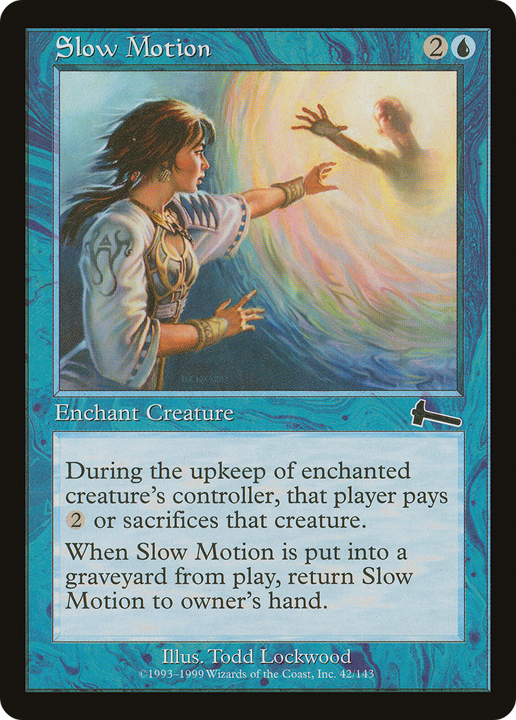 Slow Motion (ULG-042) [Urza's Legacy] Foil MTG Single Wizards of the Coast