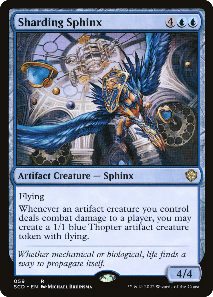 Sharding Sphinx (SCD-059) [Starter Commander Decks] MTG Single Wizards of the Coast