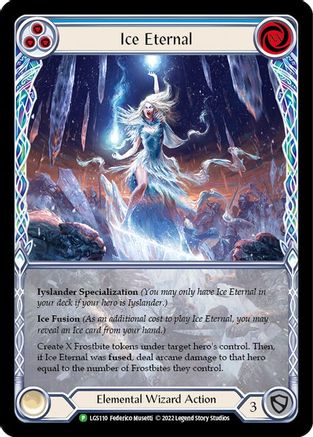 Ice Eternal [LGS110] (Promo)  Rainbow Foil Flesh And Blood Single Flesh And Blood   