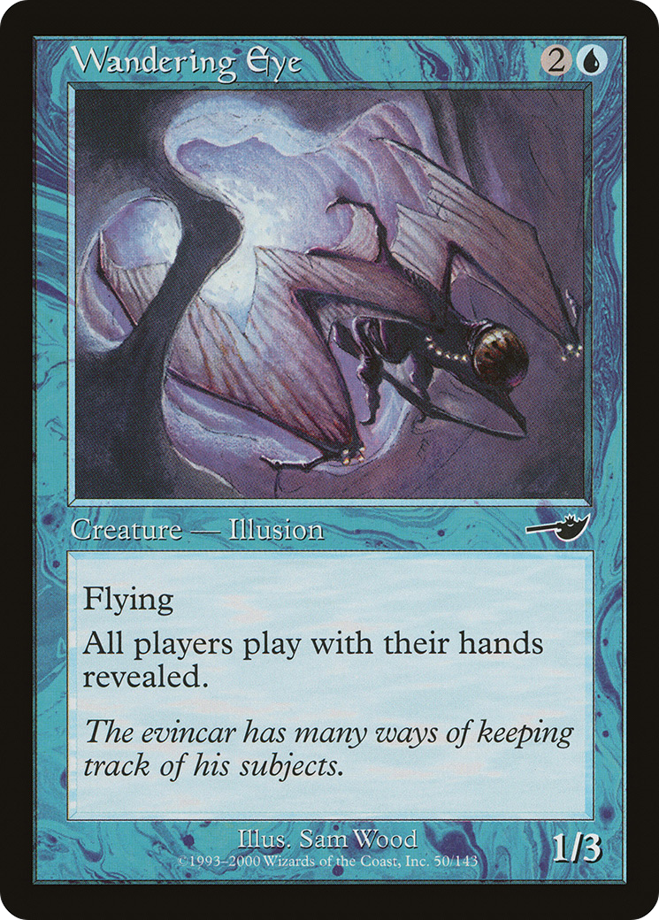 Wandering Eye (NMS-050) [Nemesis] MTG Single Wizards of the Coast