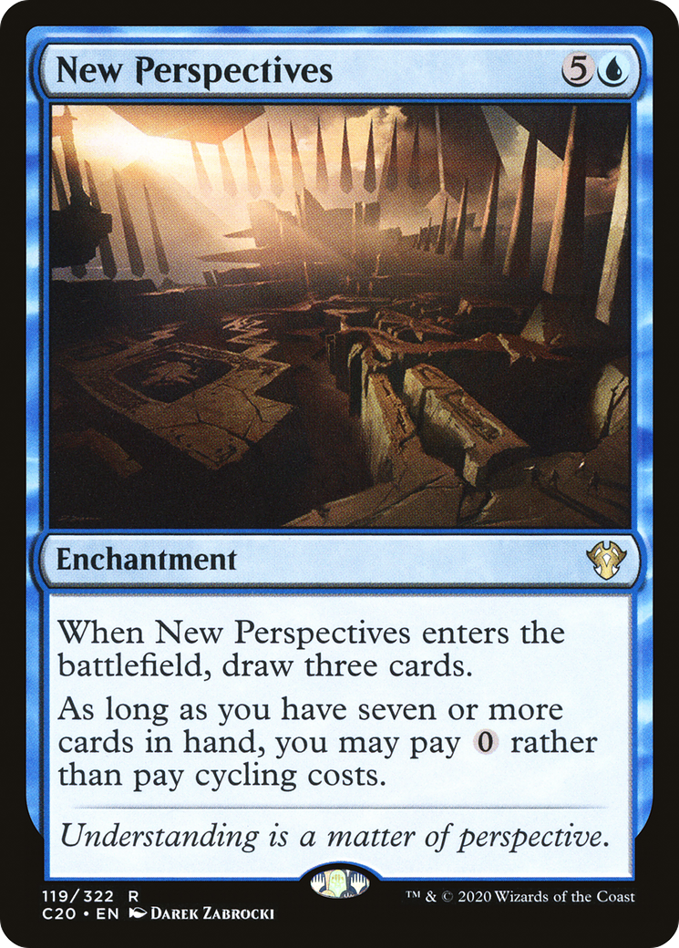 New Perspectives (C20-119) [Commander 2020] MTG Single Wizards of the Coast