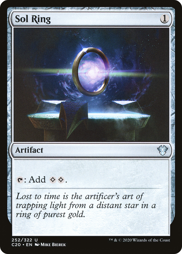 Sol Ring (C20-252) [Commander 2020] MTG Single Wizards of the Coast