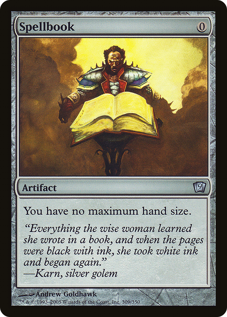 Spellbook (9ED-309) [9th Edition] Foil MTG Single Wizards of the Coast