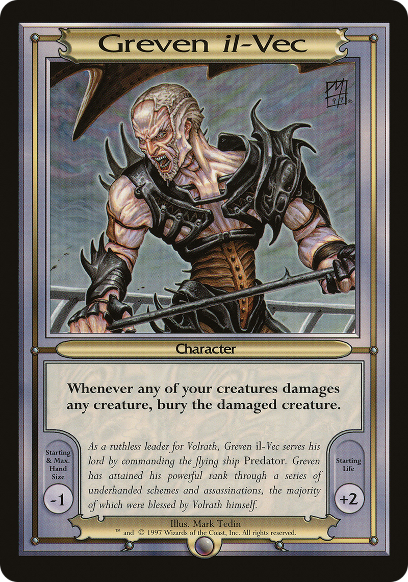 Greven il-Vec (VNG-203) [Oversized] Vanguard Series MTG Single Wizards of the Coast