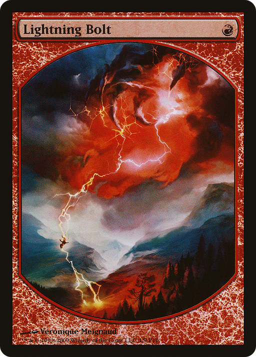 Lightning Bolt (MPRP-001) [Misc] Magic Player Rewards 2010 Foil MTG Single Wizards of the Coast