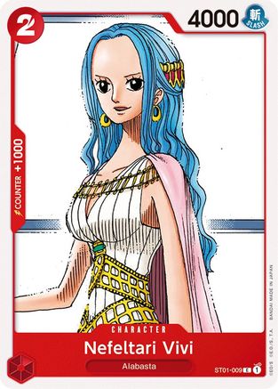 Nefeltari Vivi (ST01-009) [Starter Deck 1: Straw Hat Crew] One Piece Single Bandai