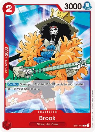 Brook (ST01-011) [Starter Deck 1: Straw Hat Crew] One Piece Single Bandai