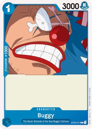 Buggy (ST03-011) [Starter Deck 3: The Seven Warlords of The Sea] One Piece Single Bandai