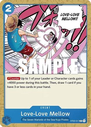 Love-Love Mellow [Starter Deck: The Seven Warlords of The Sea] One Piece Single Bandai