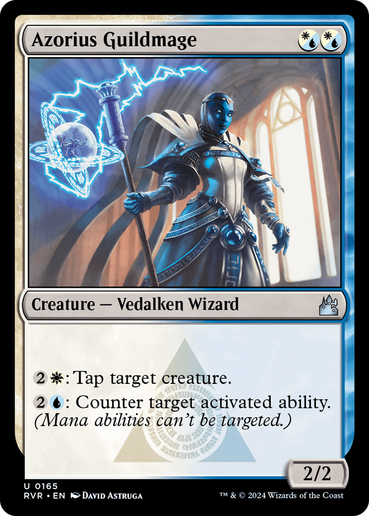 Azorius Guildmage (RVR-165) [Ravnica Remastered] MTG Single Wizards of the Coast