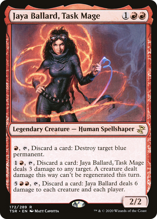 Jaya Ballard, Task Mage (TSR-172) [Time Spiral Remastered] MTG Single Wizards of the Coast