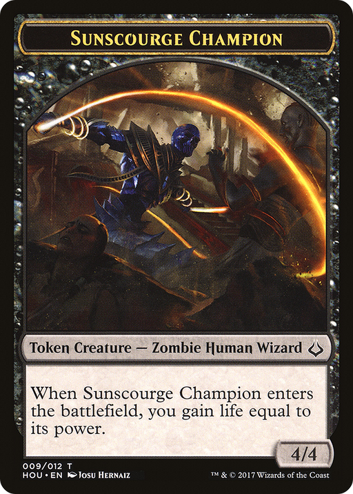 Sunscourge Champion Token (HOU-009) [Tokens] Hour of Devastation Tokens MTG Single Wizards of the Coast